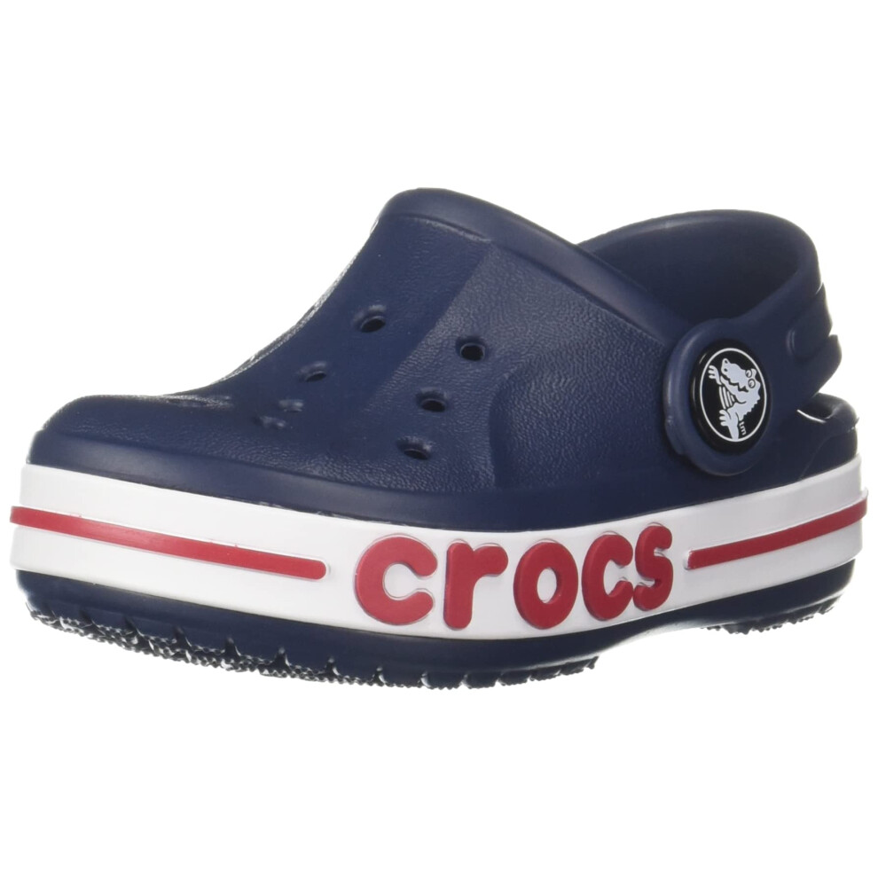 crocs Kids Bayaband clog  Navy  4 US Unisex Toddler