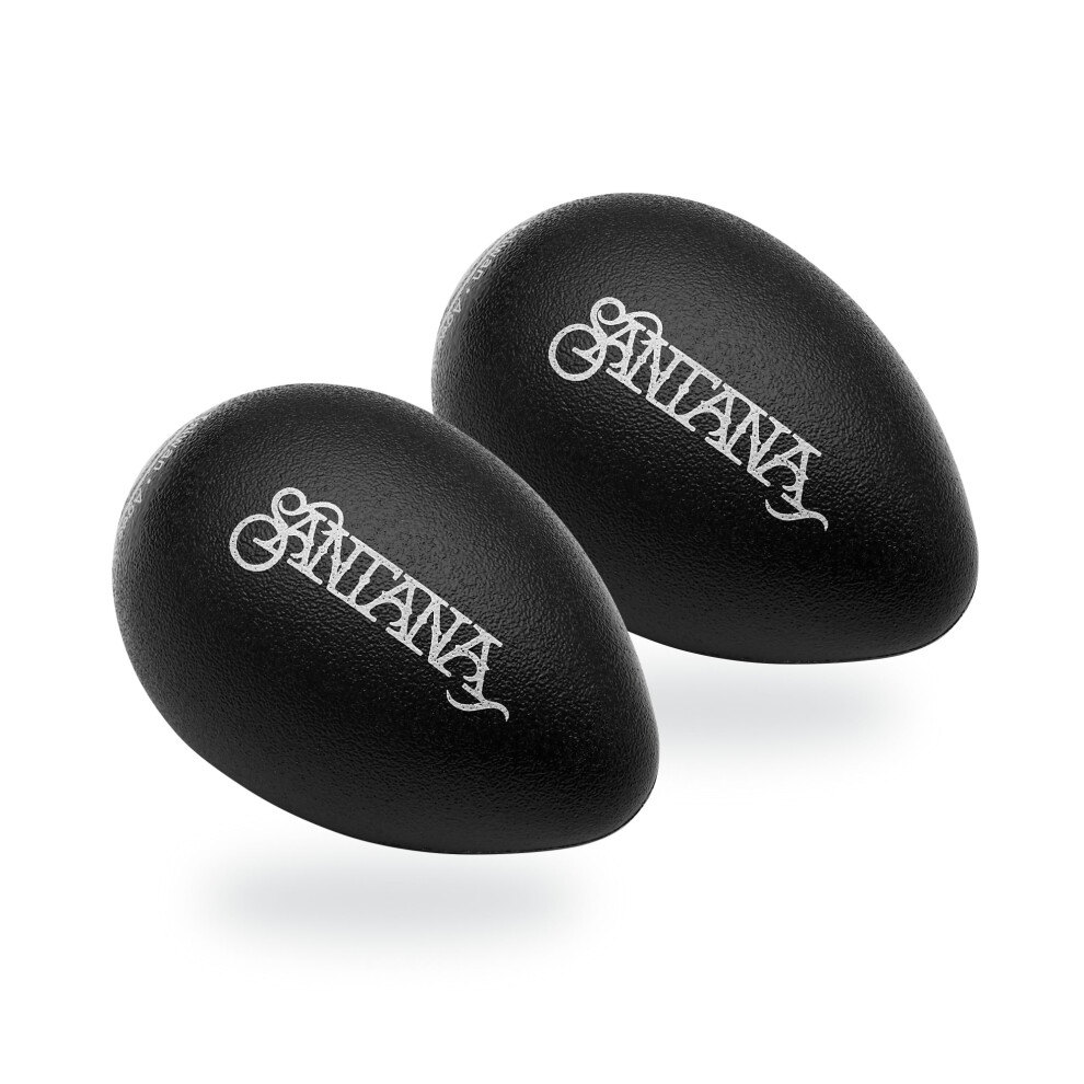 LPR003-BK  RHYTHMIX EGGS - 1 PAIR SANTANA BLK LICOR
