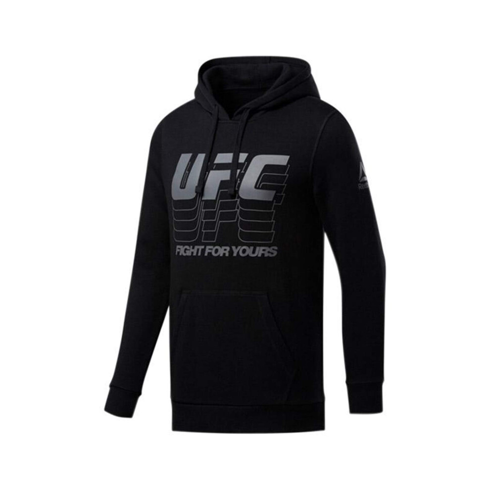 Reebok Men's Pullover Hoodie UFC XL   BLACK   GJA80