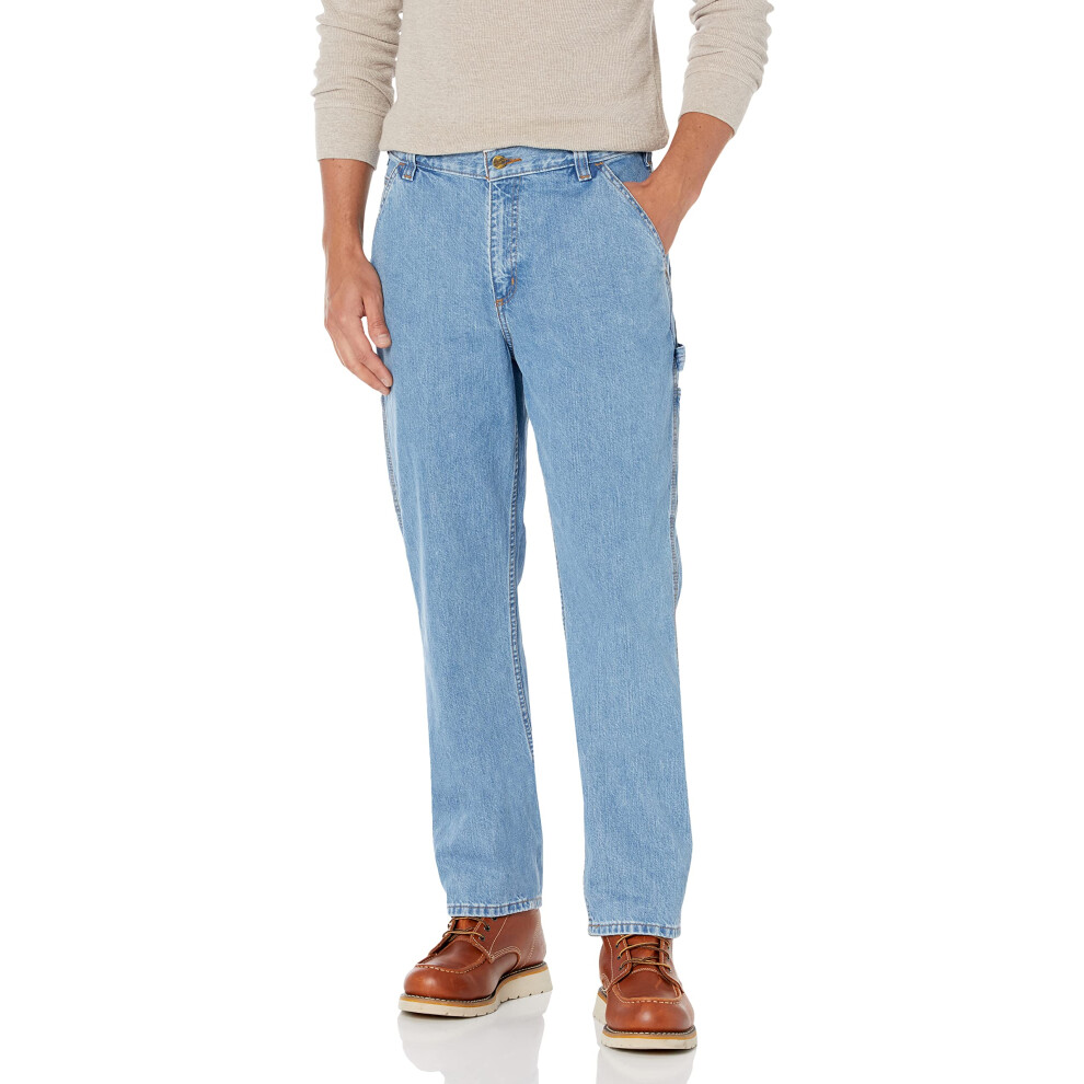 carhartt Mens Loose Fit Utility Jean  cove  36 x 28