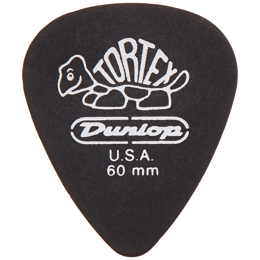 JIM DUNLOP 488P60 Pitch Black  60mm  12Players Pack