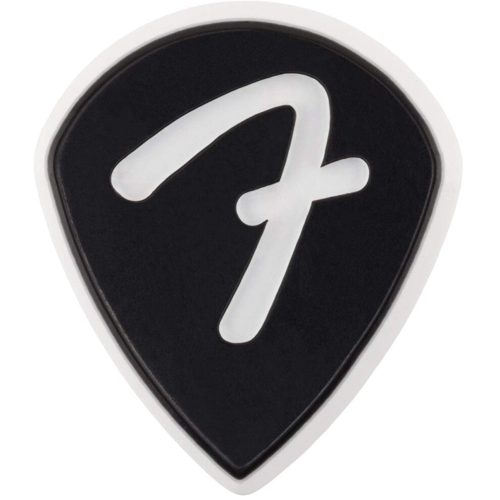 Fender F Grip Guitar Picks 551 Shape  Black  3-Pack