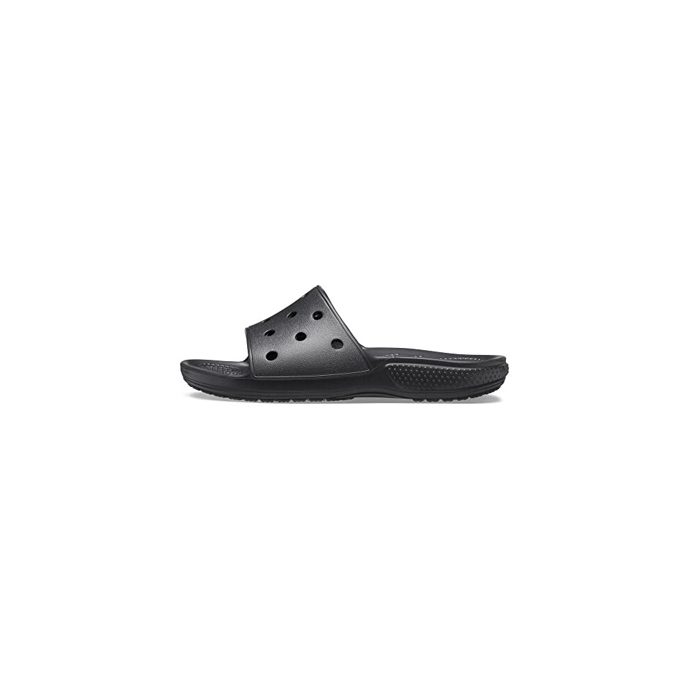 crocs classic Slide Black Mens 12  Womens 14 Medium