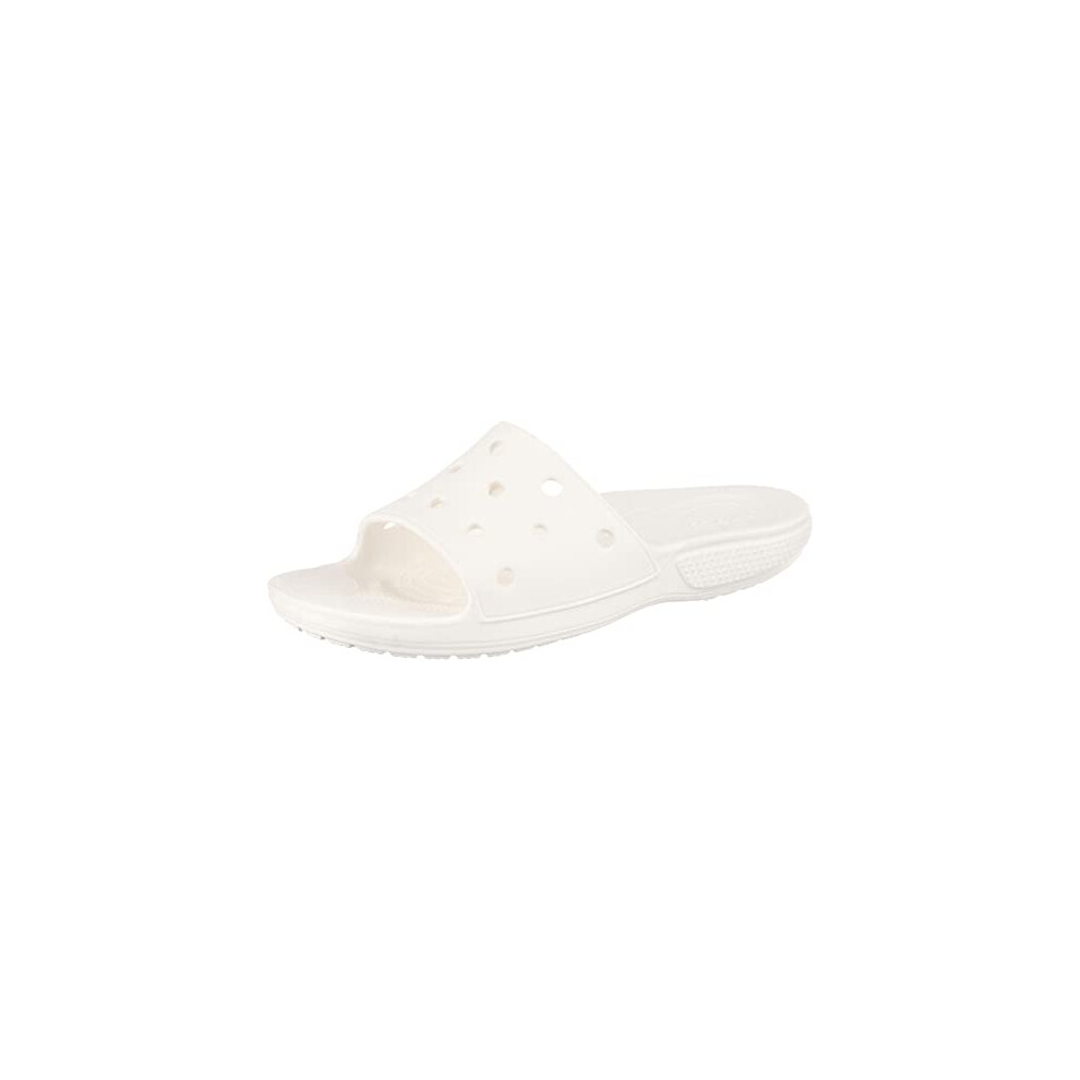 crocs classic Slide White Mens 13  Womens 15 Medium