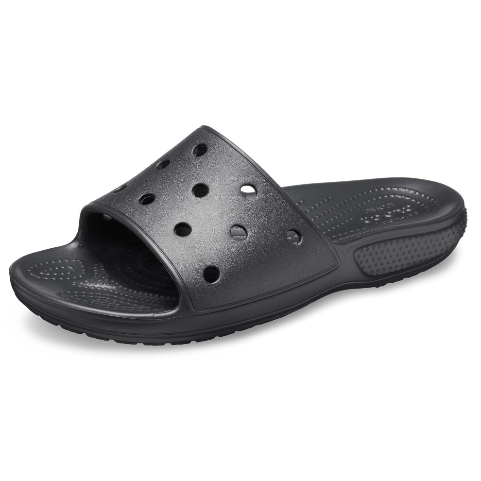 crocs classic Slide Black Mens 13  Womens 15 Medium