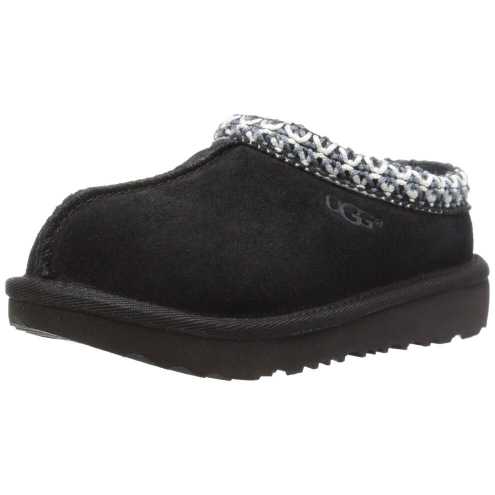 Ugg girls Tasman Ii Slipper  Black  8 Little Kid US