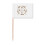 Circle Dial Direction Indicator Toothpick Flags Marker Topper Party Decoration 1