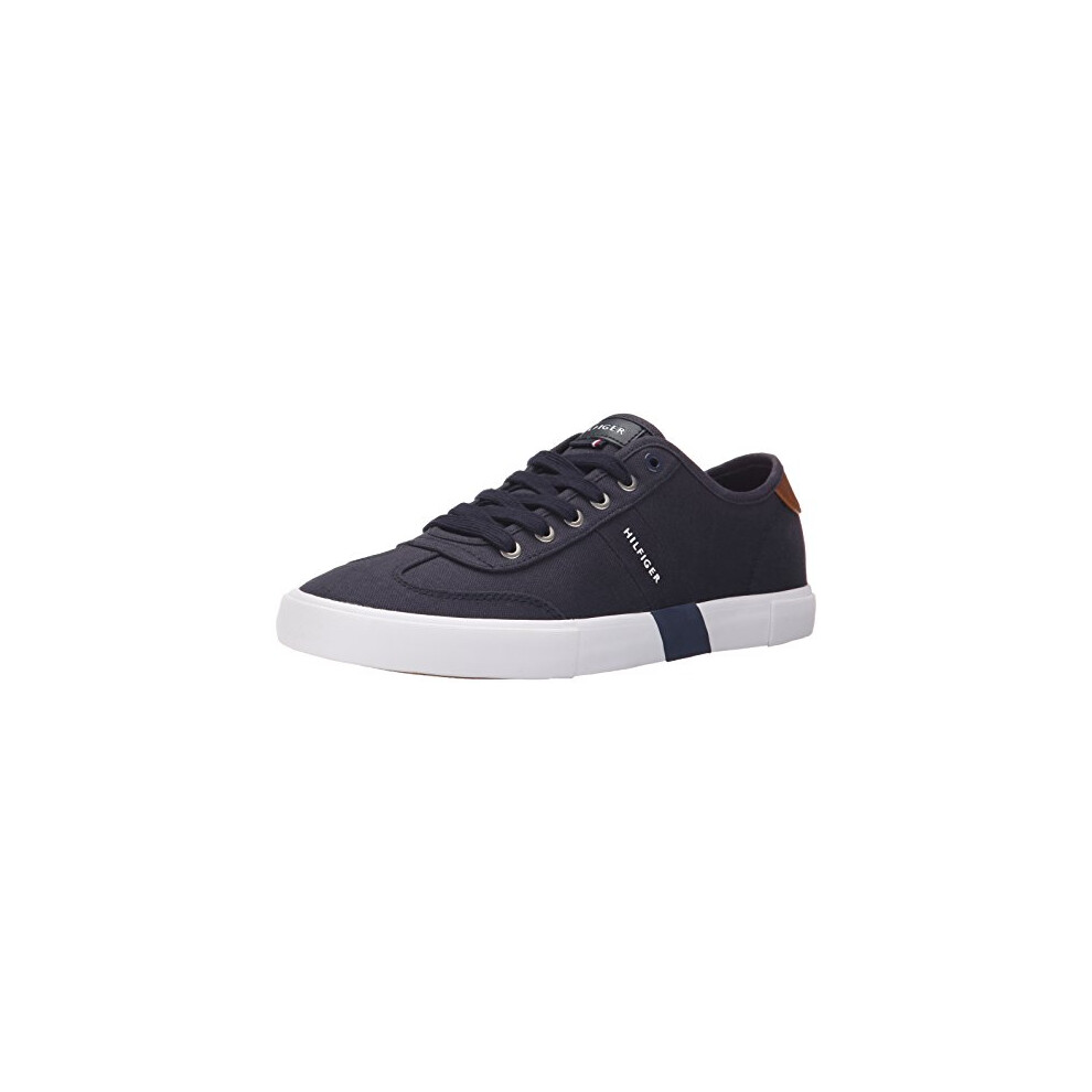 Tommy Hilfiger Men's Pandora Sneaker  Navy Canvas  9