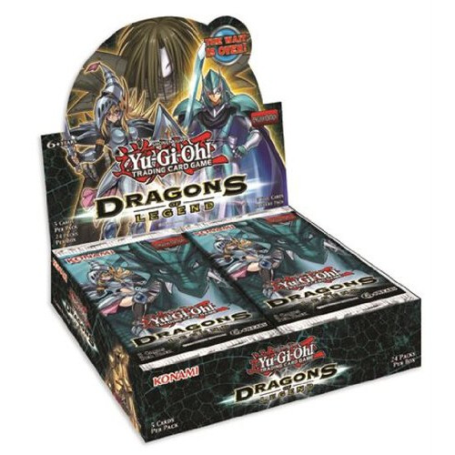 Konami Yu-Gi-Oh! TCG : Pack de Boosters Dragons de Légende