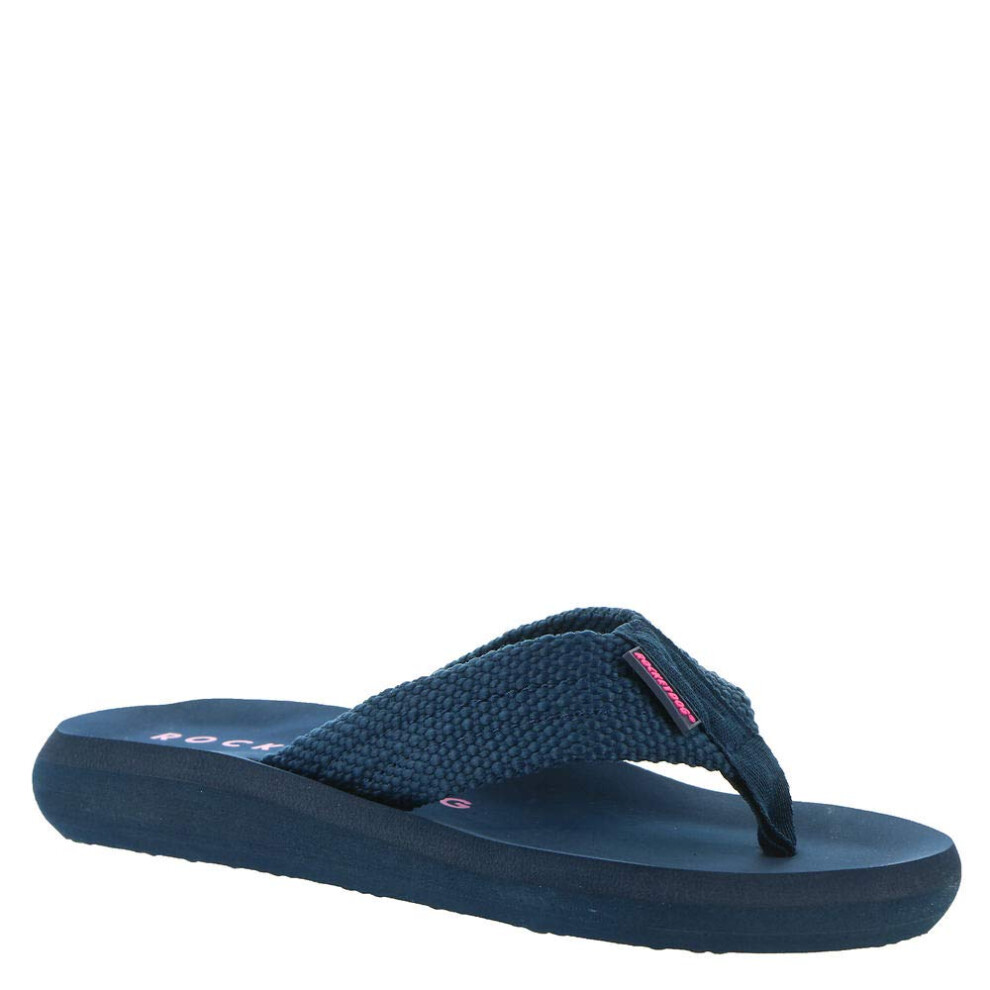 Rocket Dog Women's Sunset Webbing Flip-Flop  Navy  7