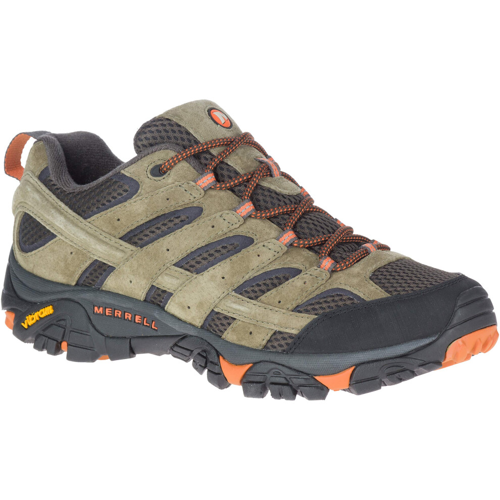 Merrell Mens Moab 2 Vent Hiking Shoe  Olive  10 M US