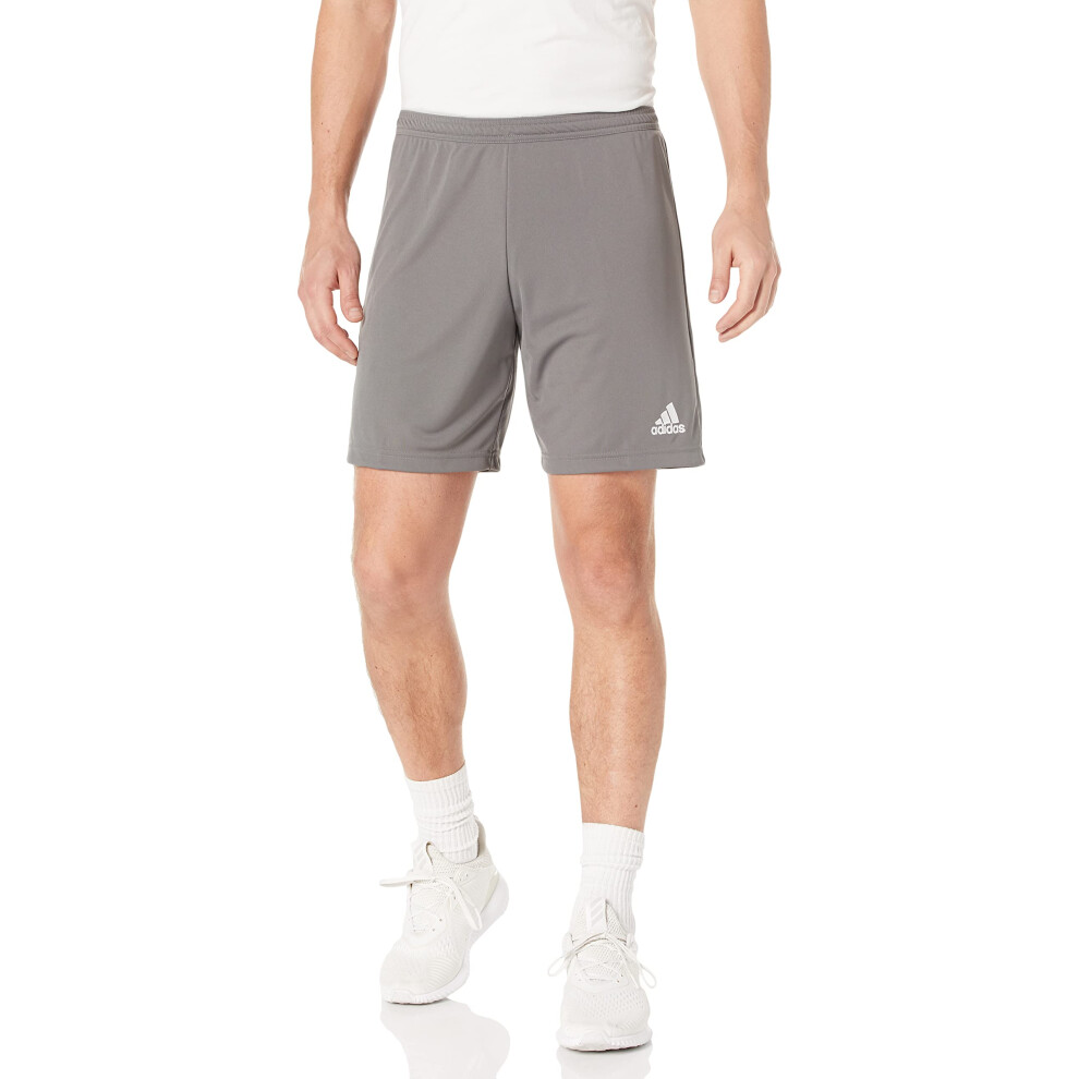 adidas Mens Entrada 22 Shorts  Team grey Four  Large