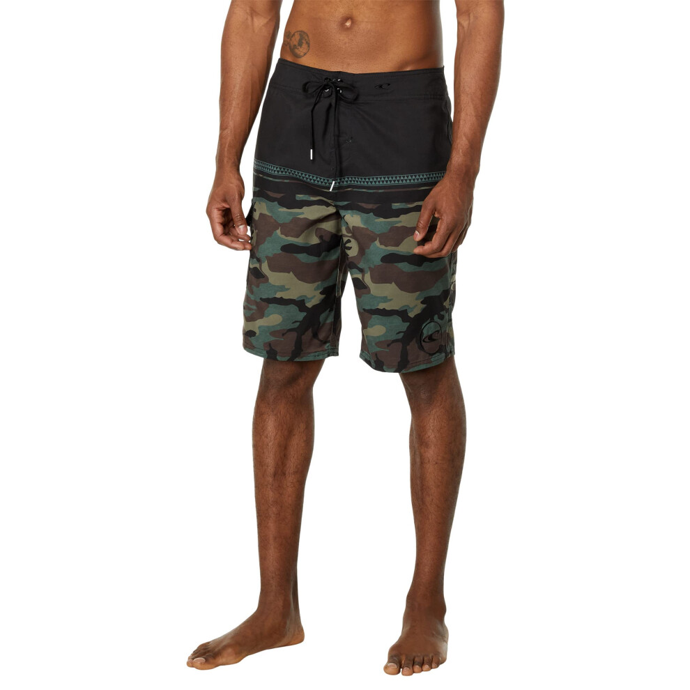 O'NEILL Mens Santa Cruz Printed 2.0 Swim  Camo 5  34