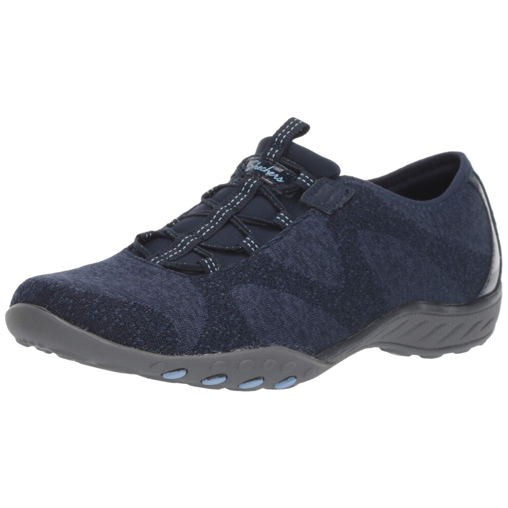 Skechers Breathe Easy - Opportuknity Navy 5 C - Wide