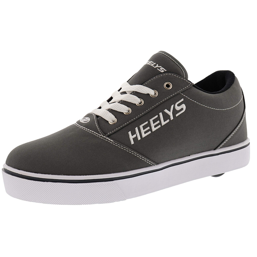 HEELYS Men's Footwear Wheeled Heel Shoe  Charcoal  9