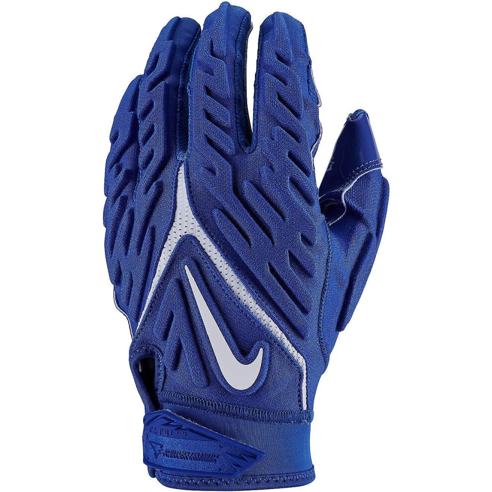 Nike Superbad 6.0 Football Gloves Royal  White Large