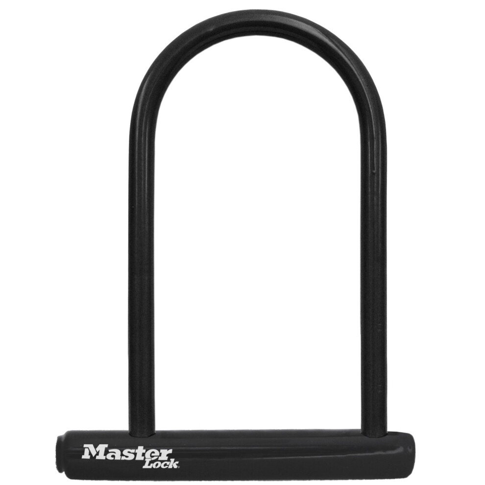 Master Lock 8320D Keyed U-Lock  7-1/4"" x 8""  Black