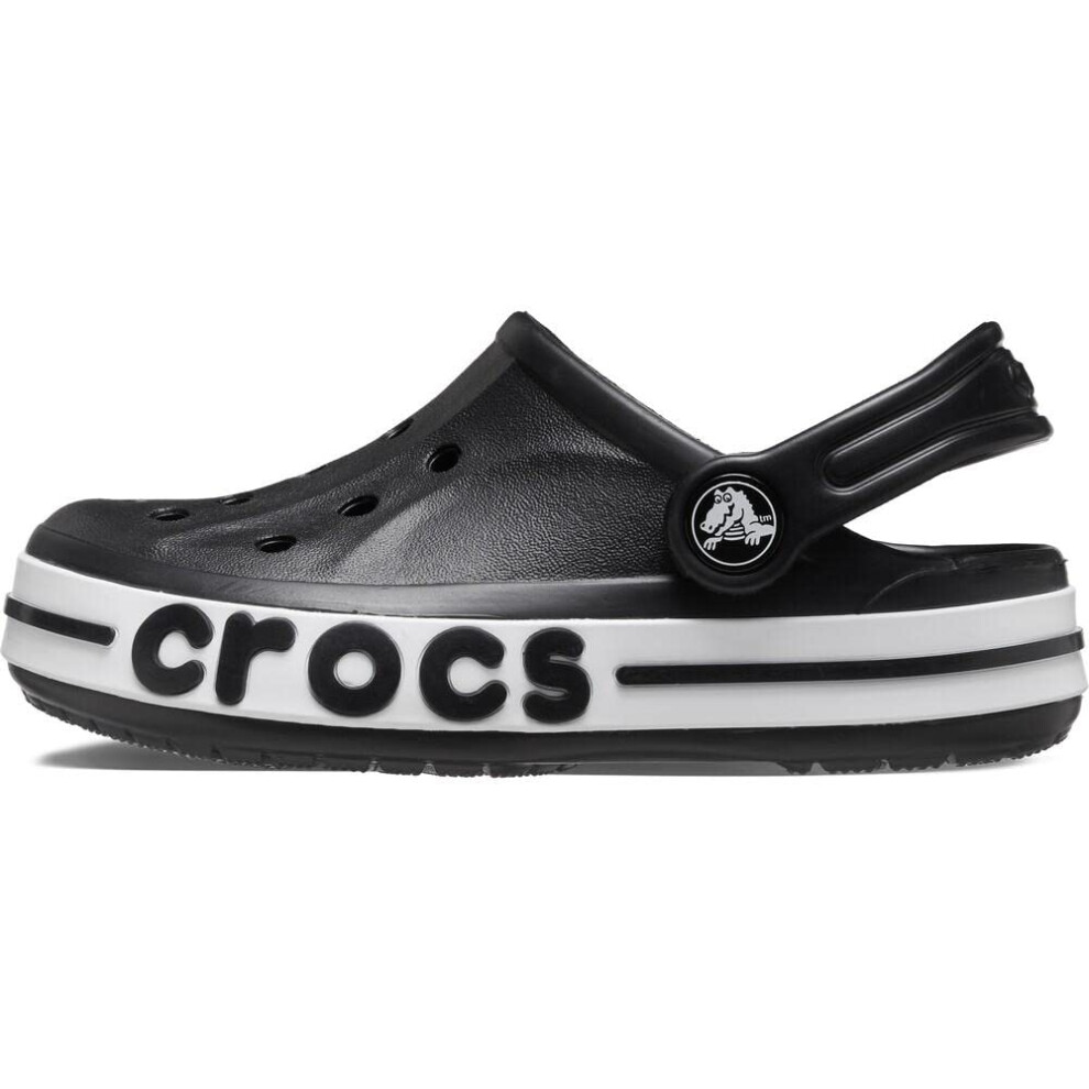 crocs Kids Bayaband clog  Black  4 US Unisex Toddler