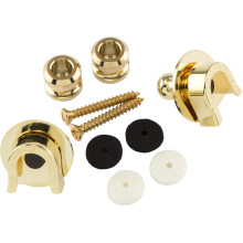 Fender Strap Locks for Electric guitar gold Medium