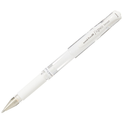 Uni-Ball Impact Bold Point Gel Pen Open Stock  White
