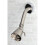 Kingston Kingston Brass K150A8 6 """" Duscharm borstat nickel 2