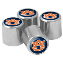 NCAA Auburn Tigers metalen ventieldopjes, 4-pack