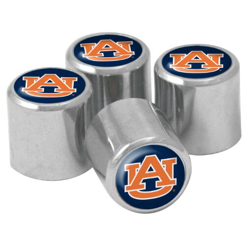 NCAA Auburn Tigers metalen ventieldopjes, 4-pack