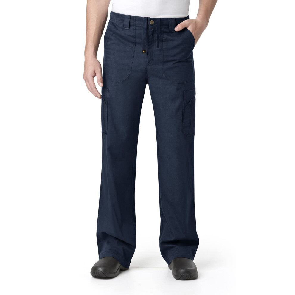 carhartt Ripstop: MenAs Boot cut cargo Pant - Navy  L