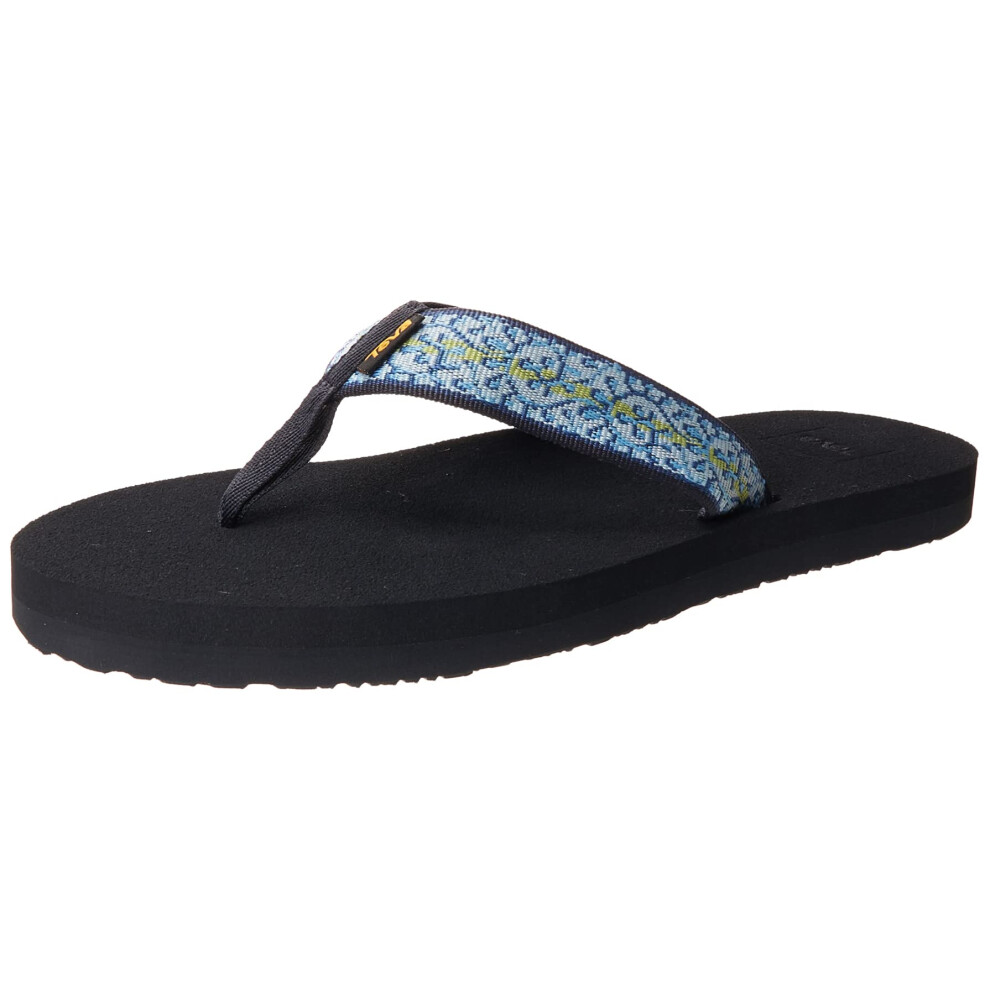 Teva Women's Mush II Flip Flop Companera Blue 12 M US