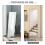 Homcom HOMCOM Full Length Mirror Floor Standing or Wall-Mounted, Dressing Mirror, Black 4
