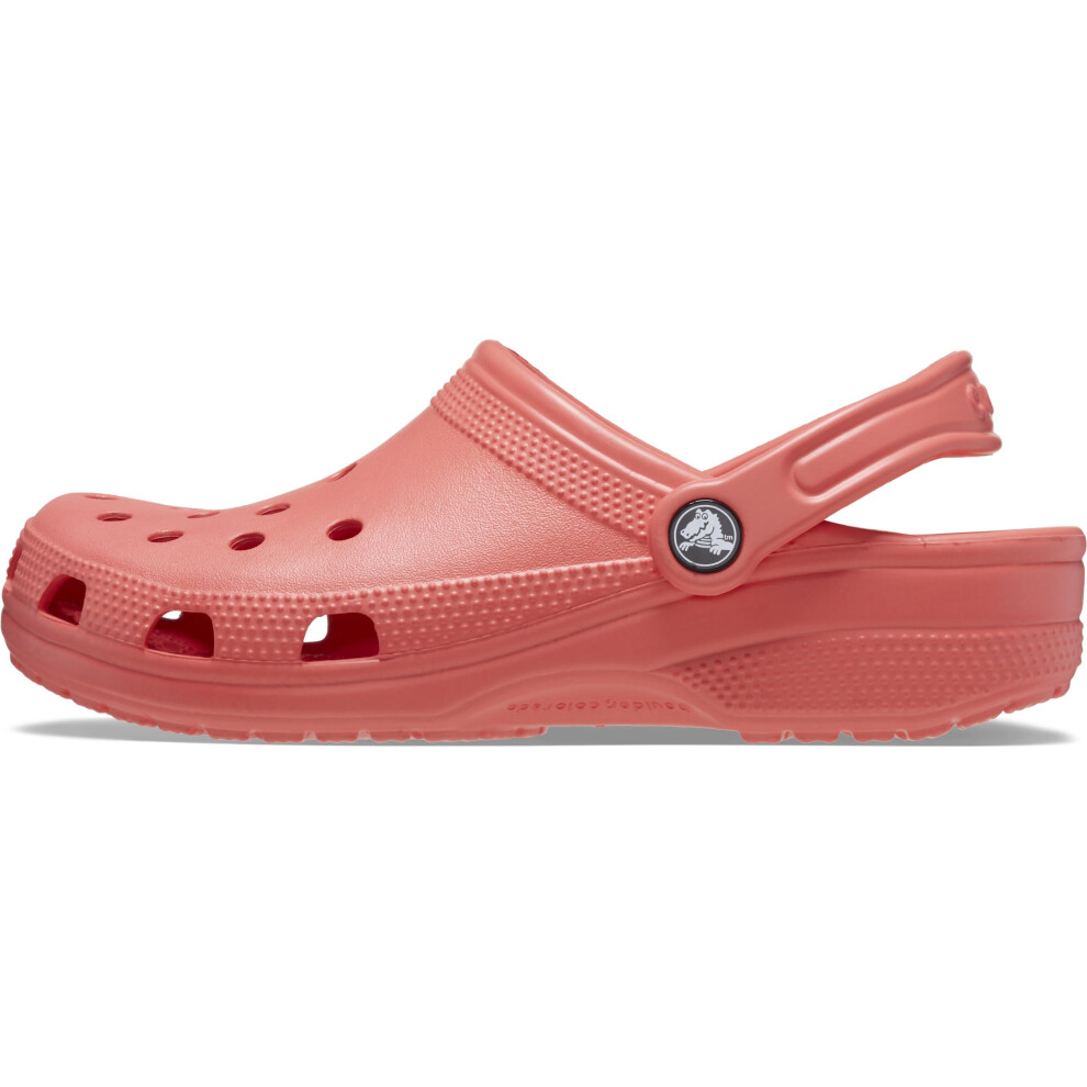 crocs Unisex classic clogs  Neon Watermelon  4 US Men