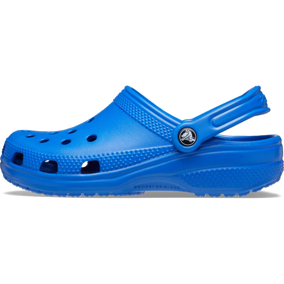 Crocs Unisex Classic Clogs  Blue Bolt  11 Women/9 Men