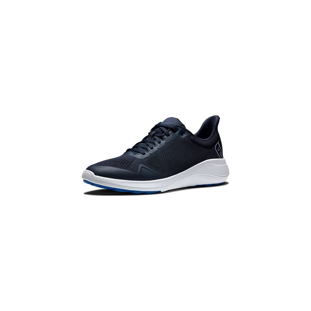 FootJoy Men's FJ Flex Golf Shoe  Navy/White/Blue  9.5