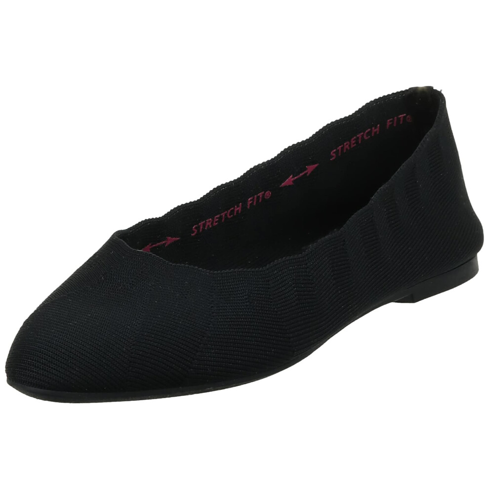Bailarinas Skechers Cleo Bewitch Para Mujer, Color Negro, Talla 7 M Ee. Uu.-image