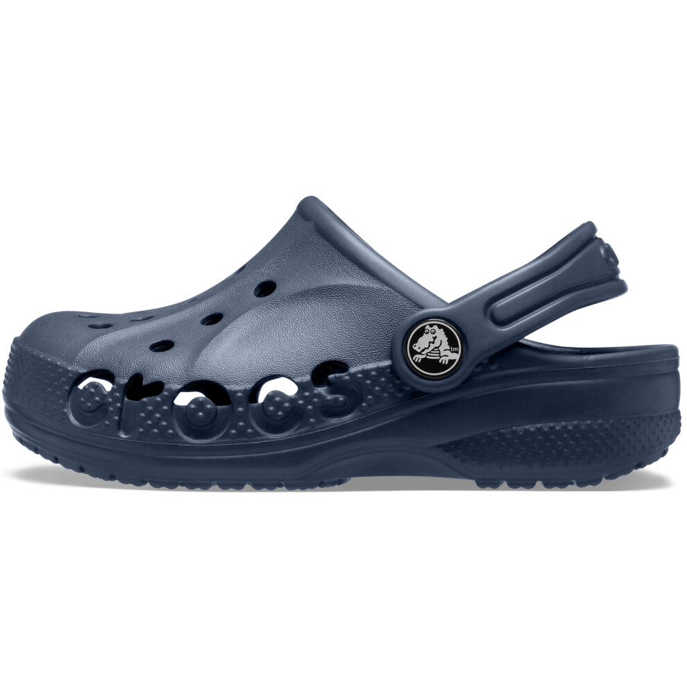 Crocs Kids' Baya Clog  Navy/Navy  9 US Unisex Toddler