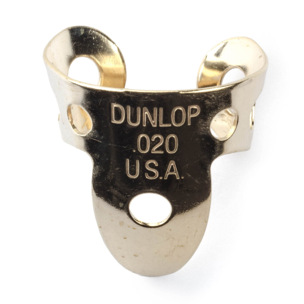 JIM DUNLOP 37R.020 Brass Fingerpicks  .020""  20/Tube