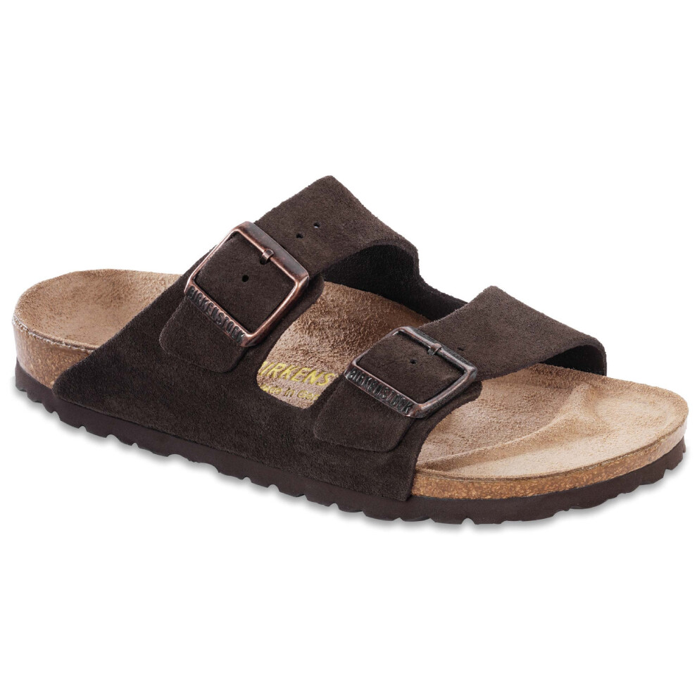 Birkenstock New Unisex Arizona Slide Mocha Suede 44 R