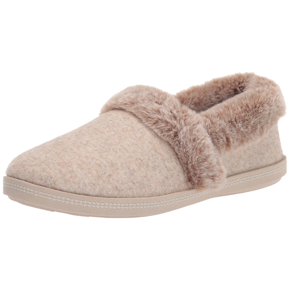 Skechers Womens cozy campfire Wakey Slipper  Taupe  8