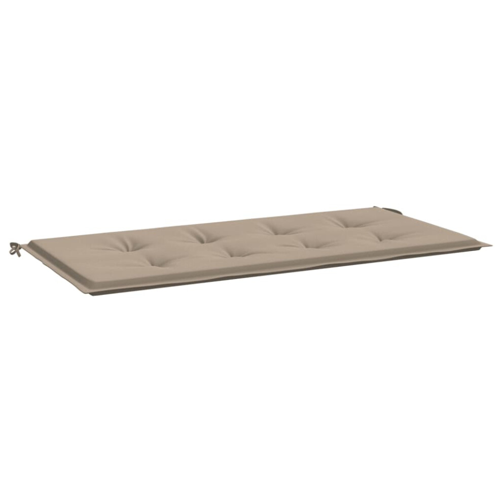 vidaXL Garden Bench Cushion Taupe 39.4""x19.7""x1.2""