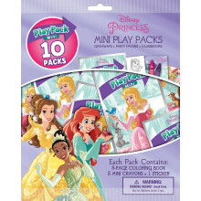 Disney Princess Mini packs de jeux de coloriage Bendon 41877