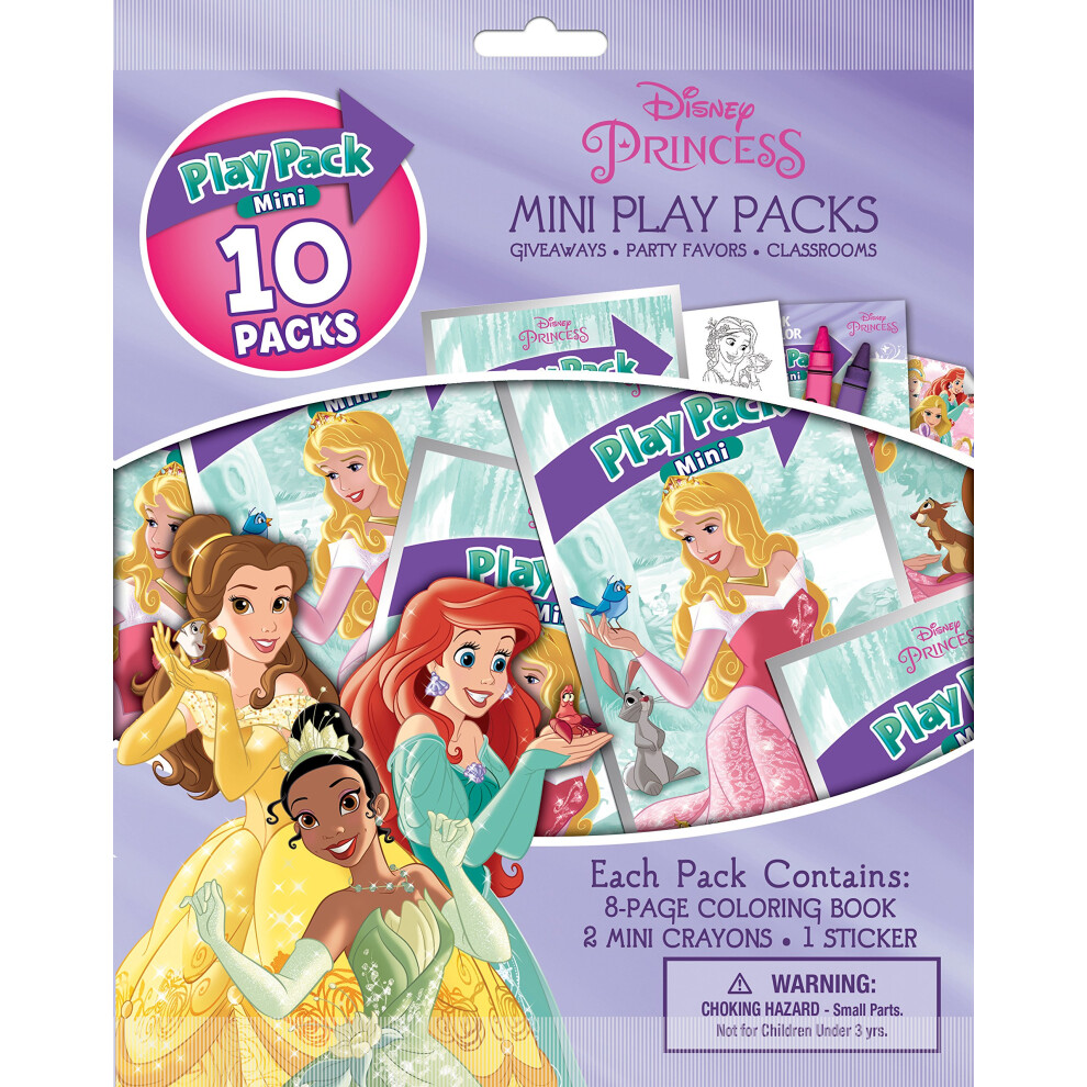 Disney Princess Mini Coloring Play Packs Bendon 41877