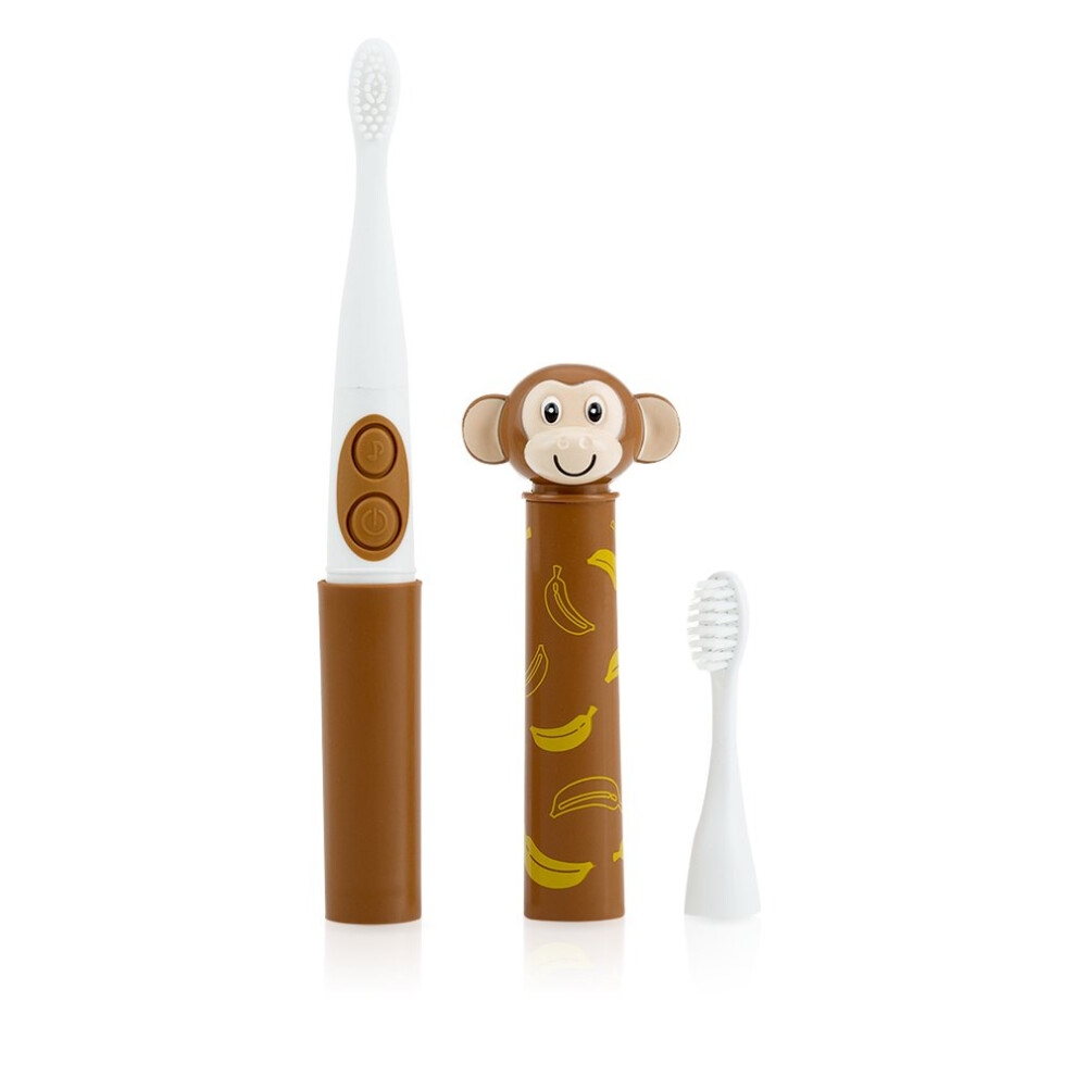 Nuby Electric Toothbrush with Animal Character  Monkey