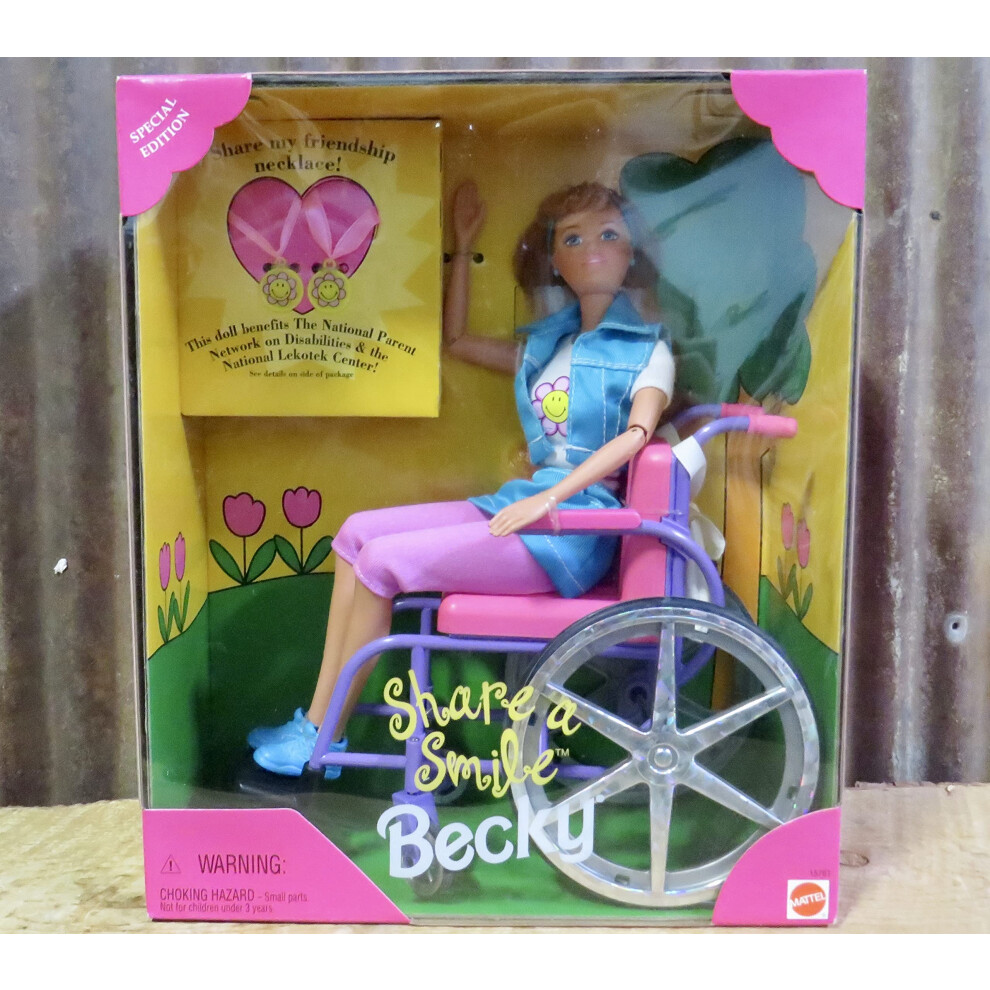 Barbie Becky Share a Smile Special Edition Doll (1996)