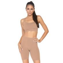 Leg Avenue 2 PC Nahtloser, undurchsichtiger Spandex in mittlerer Farbe