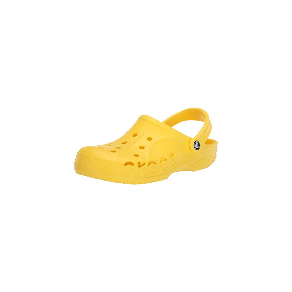 crocs Baya clog (Unisex) Lemon Mens 5  Womens 7 Medium