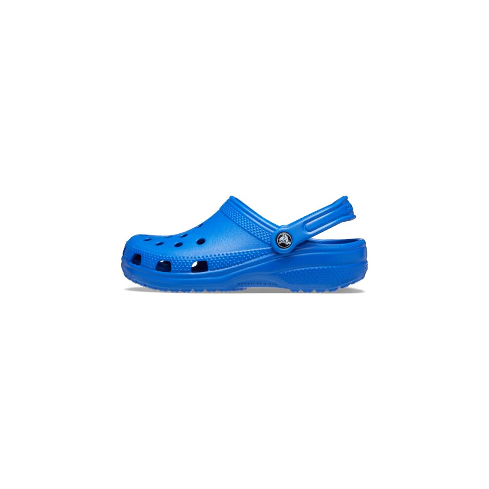 Crocs Unisex Classic Clogs  Blue Bolt  12 Women/10 Men