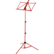 Deluxe Aluminium Muziekstandaard met Verstelbare Bak - Roze