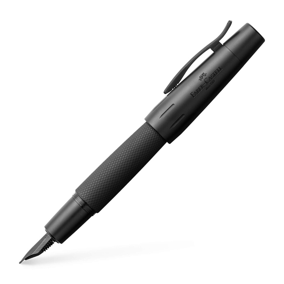 Faber-castell F148623 E-Motion Fountain Pen Pure Black