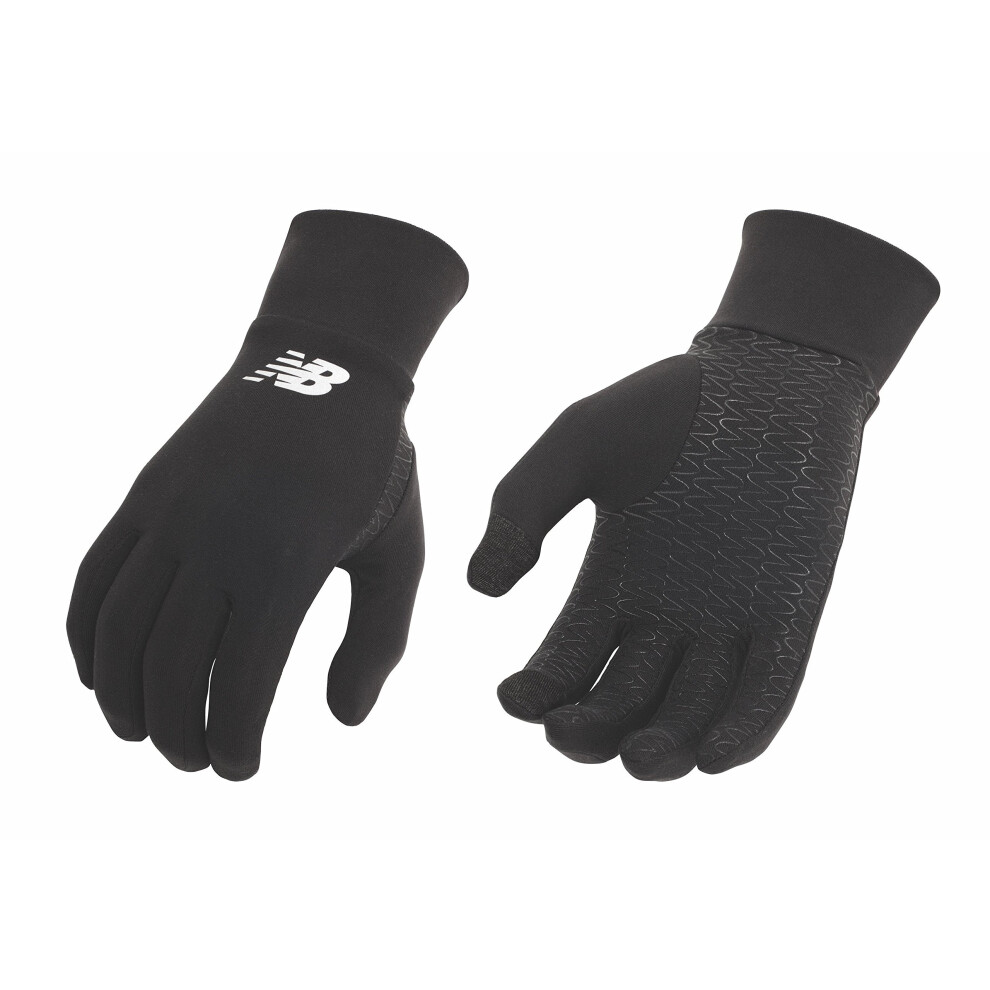 New Balance Lightweight Running Gloves (Black  Medium)