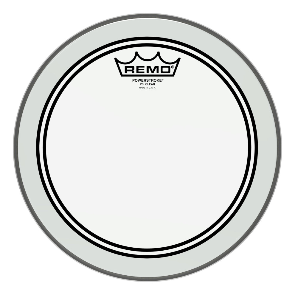 Remo P30310-BP clear Powerstroke 3 Drum Head (10-Inch)